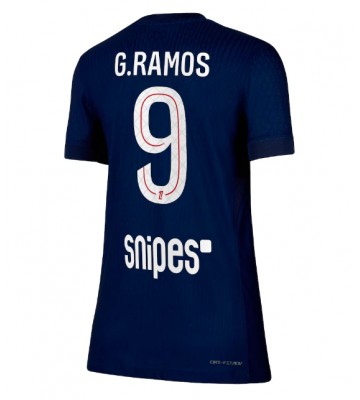 Paris Saint-Germain Goncalo Ramos #9 Hjemmebanetrøje Dame 2025-26 Kortærmet
